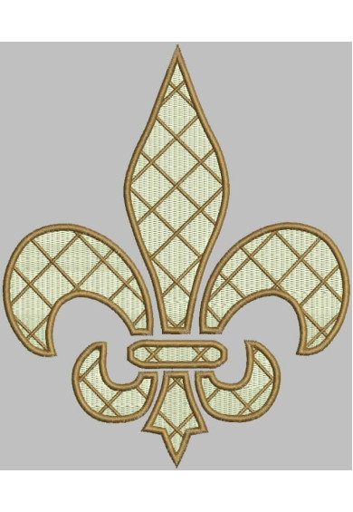 Dec026 - Big Fleur de Lis